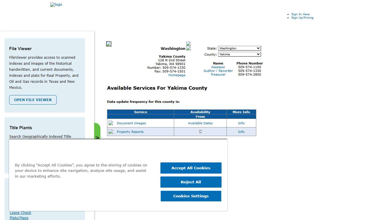 Search Yakima County Public Property Records Online | CourthouseDirect.com