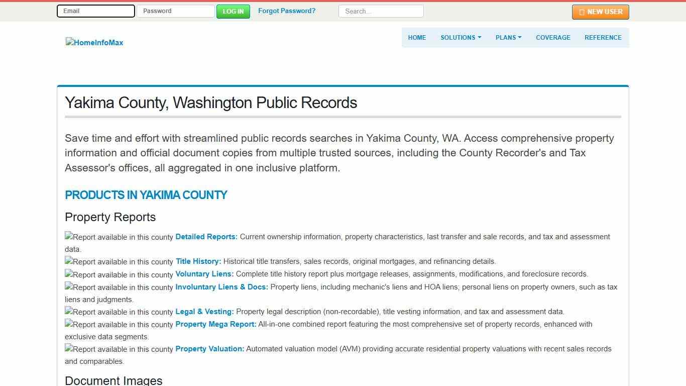 Yakima County, Washington Public Records & Documents Search | HomeInfoMax